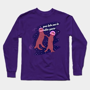 Otter Space Long Sleeve T-Shirt